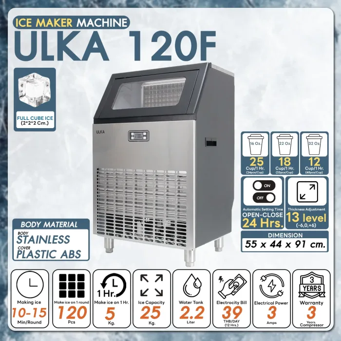 ULKA ice maker 120F