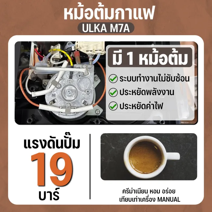 เครื่องชงกาแฟ M7A