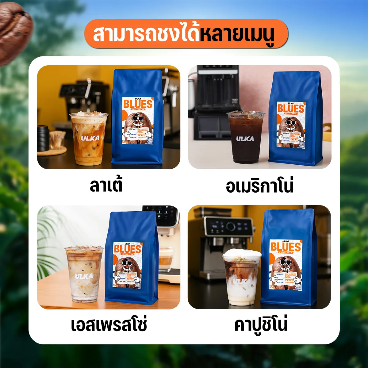 เมล็ดกาแฟคั่วกลางเข้ม Robusta100% - Image 9