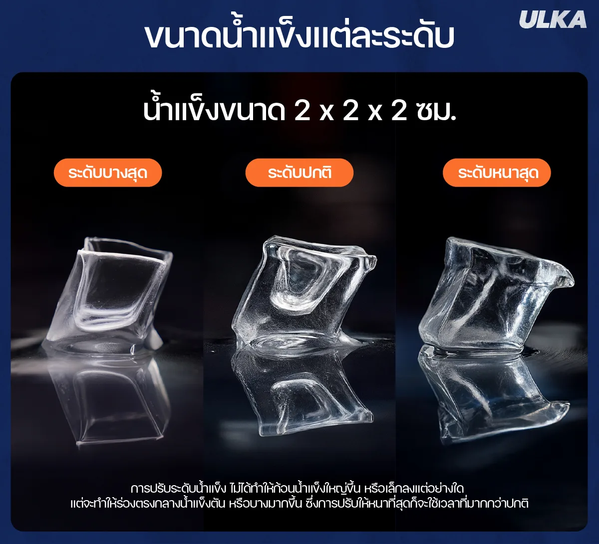 เครื่องทำน้ำแข็ง 500กก