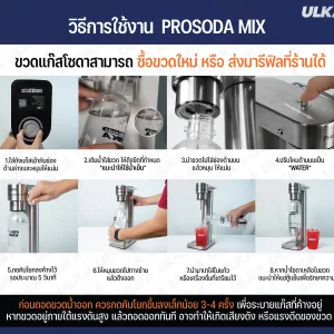 วิธีการใช้งาน prosoda mix