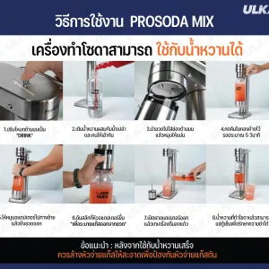 วิธีการใช้งาน prosoda mix