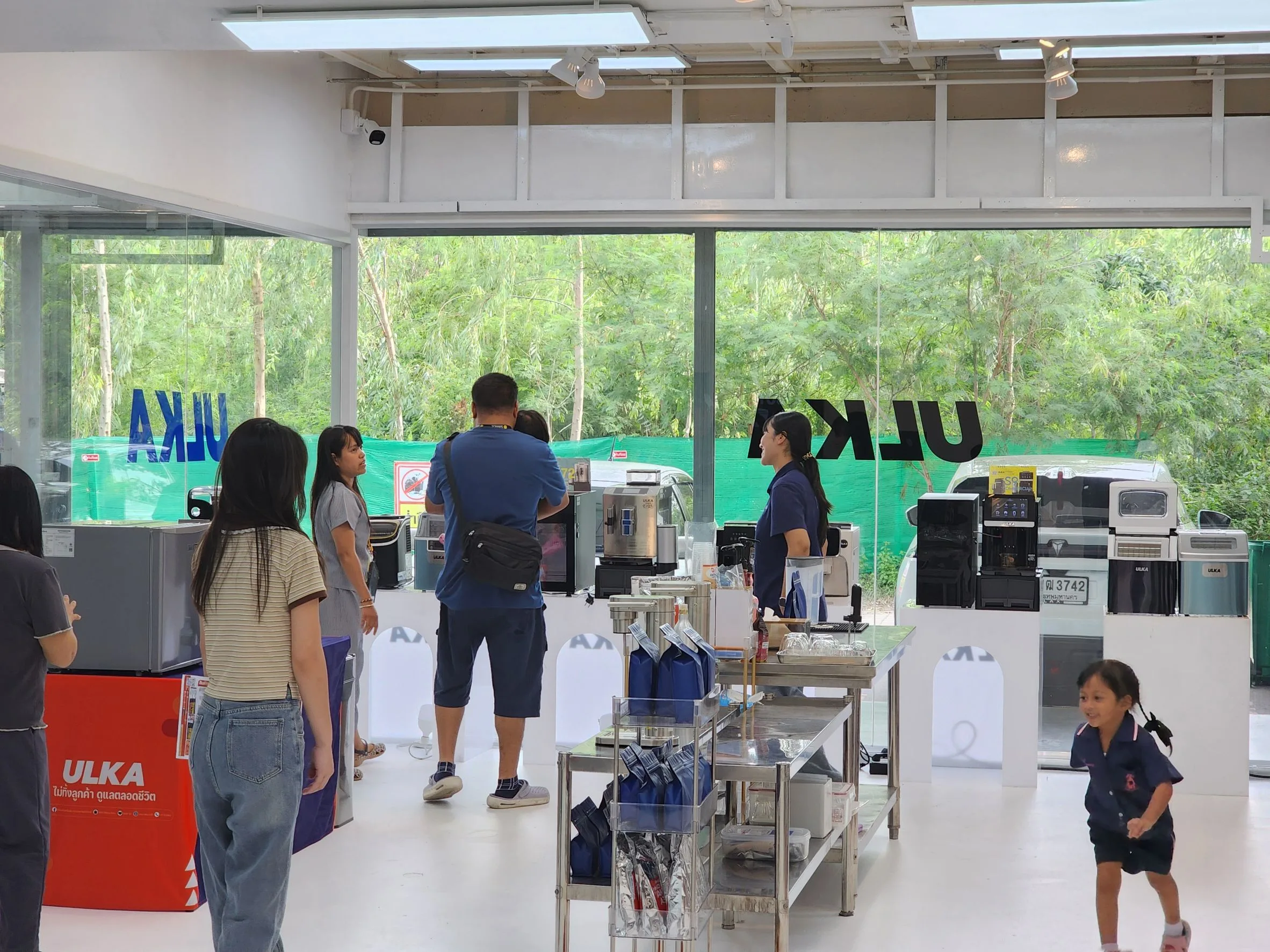 พื้นที่และบรรยากาศรอบ ULKA สาขาดอนเมือง