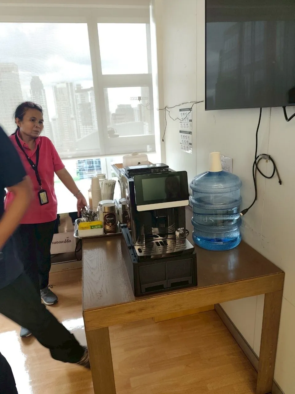 เครื่องชงกาแฟ รุ่น S9COM ที่ Adidas Thailand office ภาพหน้างาน 5