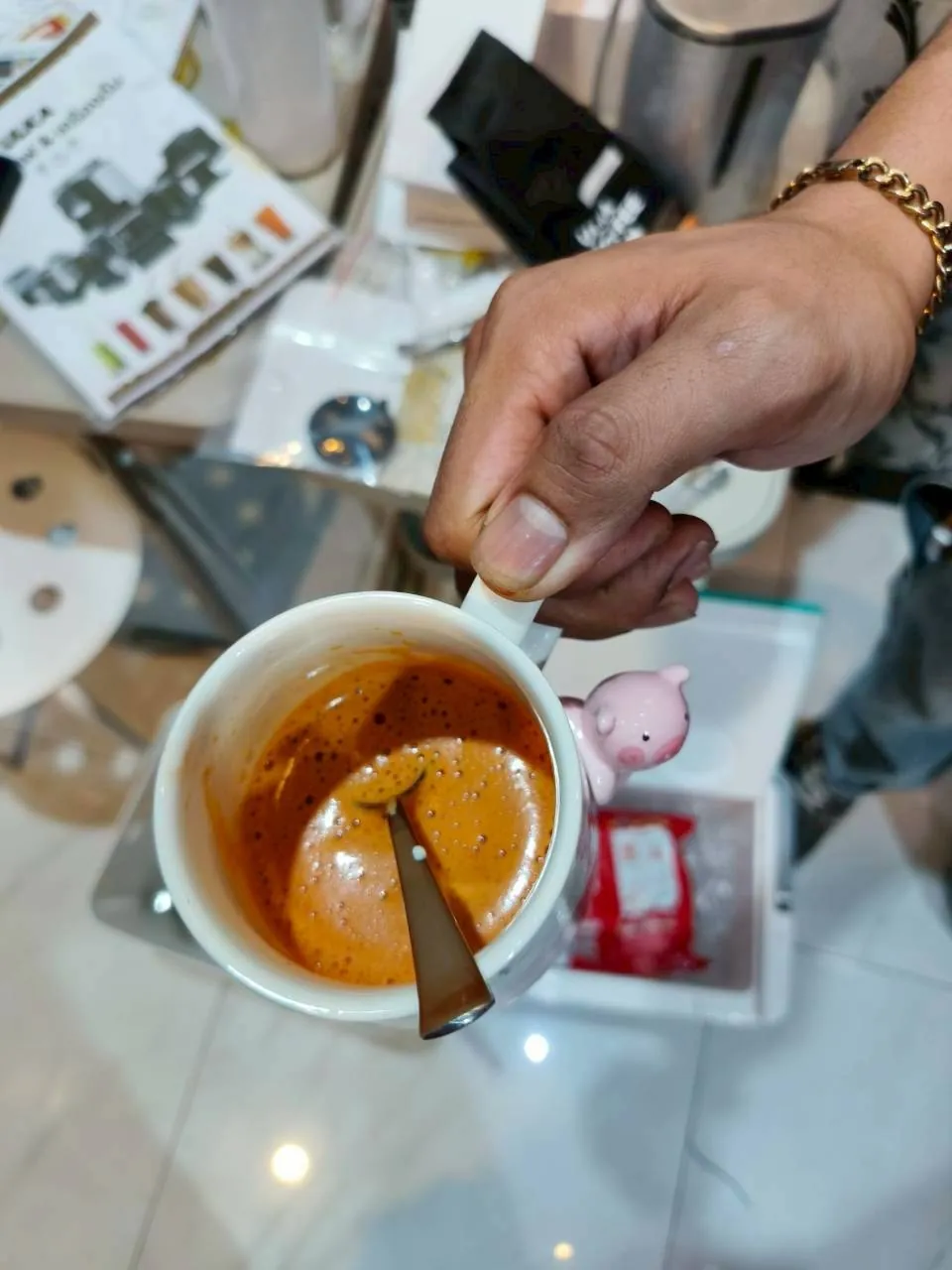 เครื่องชงกาแฟ รุ่น S72COM ที่ องค์กรความร่วมมือระหว่างประเทศของเยอรมัน GIZ ภาพหน้างาน 3