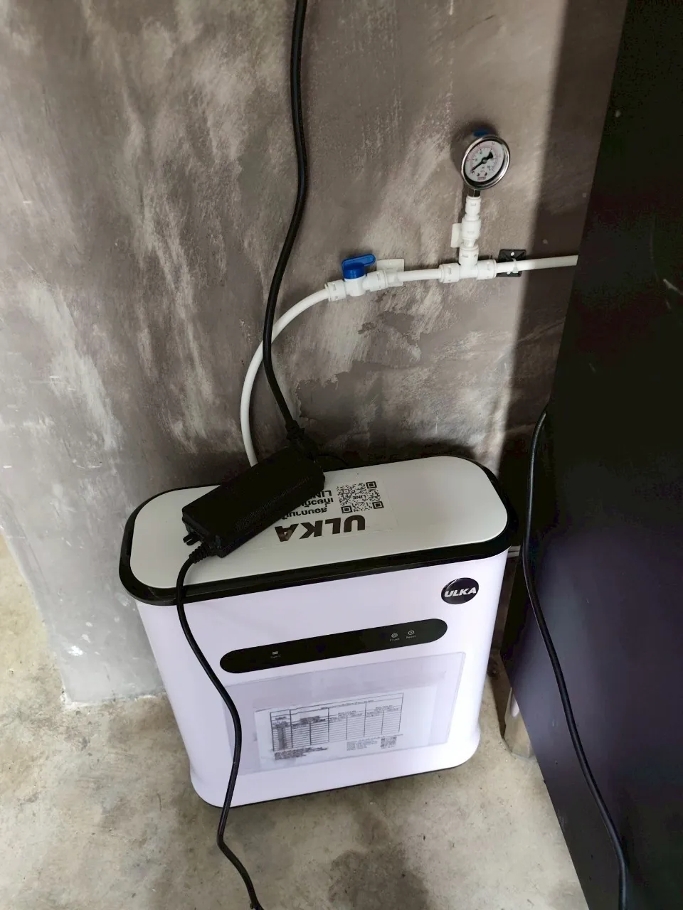 เครื่องทำน้ำแข็ง รุ่น 350F ที่ ลีดเดอร์คอฟฟี่ นิคมอมตะซิตี้ ภาพหน้างาน 3