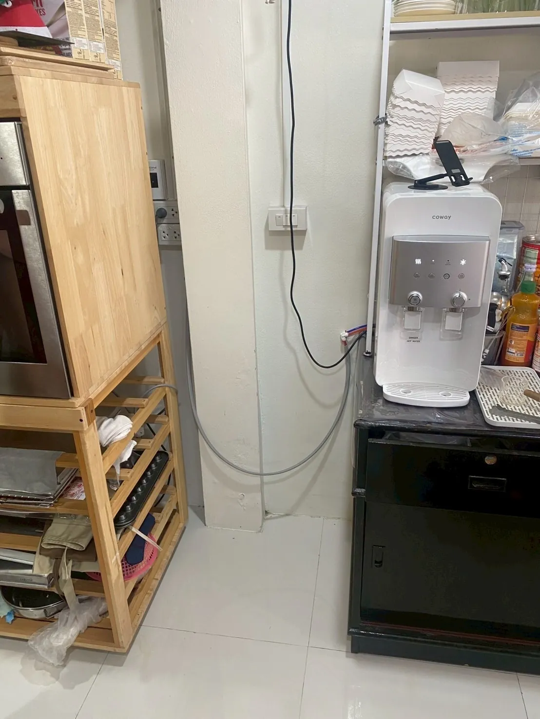 เครื่องทำน้ำแข็ง รุ่น 45F ที่ ATTINY Home Café แอทที่นี่ ภาพหน้างาน 2