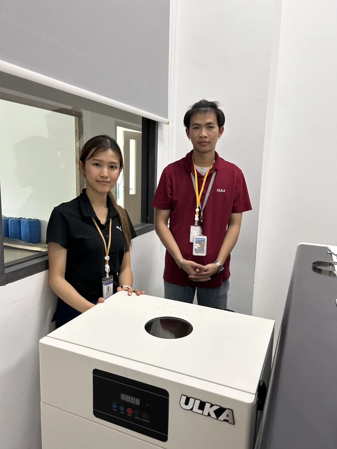 เครื่องทำน้ำแข็ง รุ่น ULKA-801 ที่ ไบรท์ตัน คอลเลจ กรุงเทพ ภาพหน้างาน 2