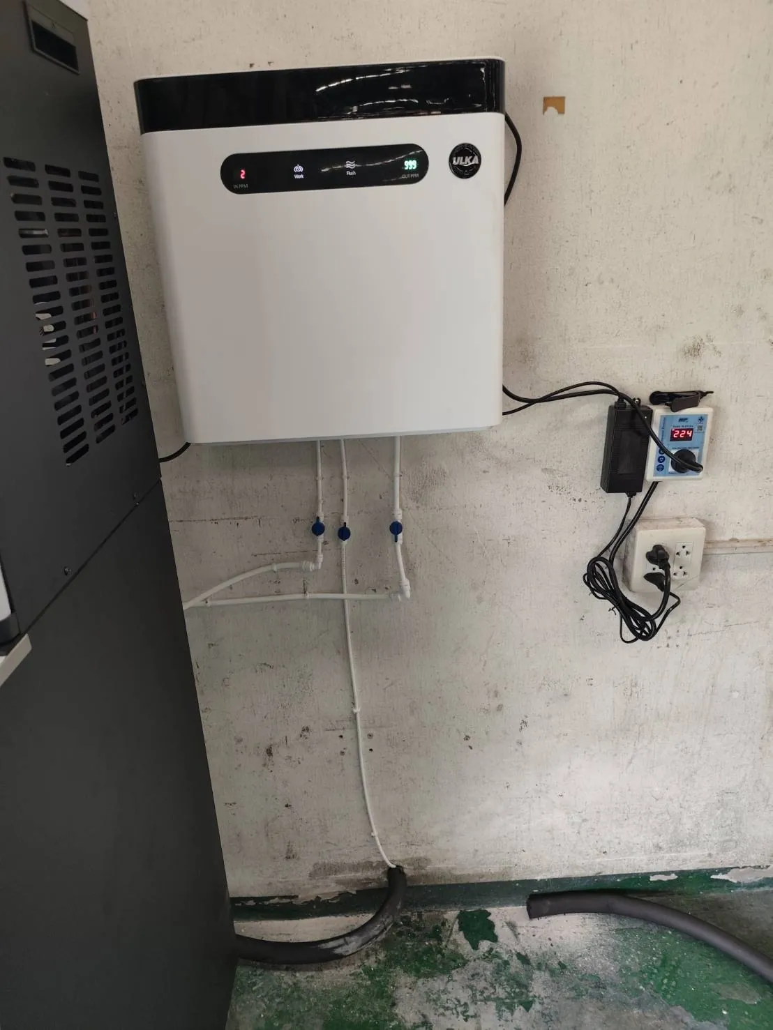 เครื่องทำน้ำแข็ง รุ่น 220F ที่ บริษัท ยูเนี่ยนพลาสติก จำกัด (มหาชน) ภาพหน้างาน 2