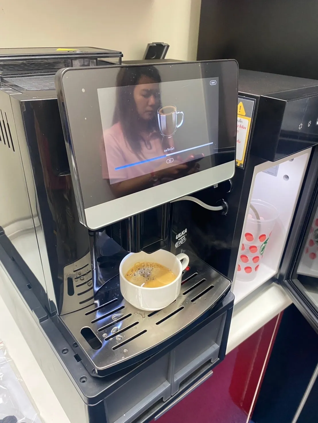 เครื่องชงกาแฟและเครื่องบด รุ่น S9C+9CN ที่ เอส.เอ็ม.ซี. ประเทศไทย ระยองแฟคทอรี่
