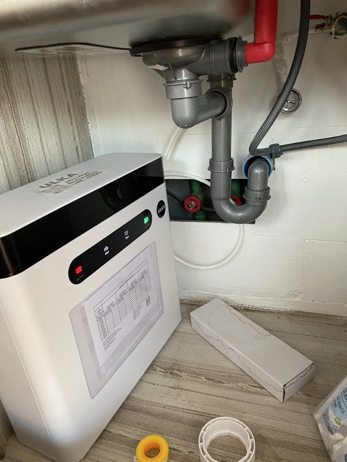 เครื่องทำน้ำแข็ง รุ่น 120F ที่ บริษัท อู่กรุงเทพ จำกัด ภาพหน้างาน 4