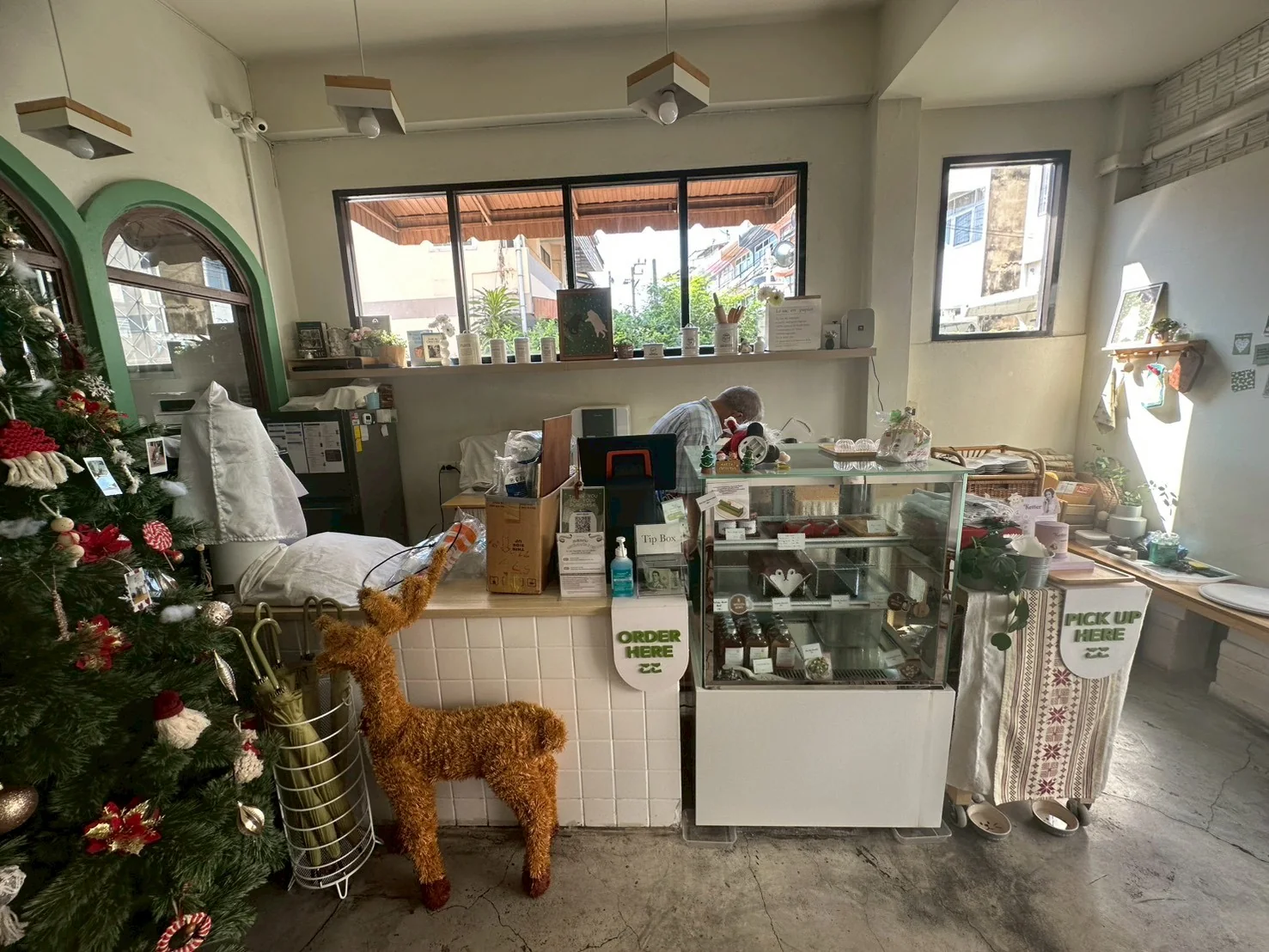 ร้าน Samatea Cafe — ภาพหน้างานติดตั้งเครื่องทำน้ำแข็ง 2