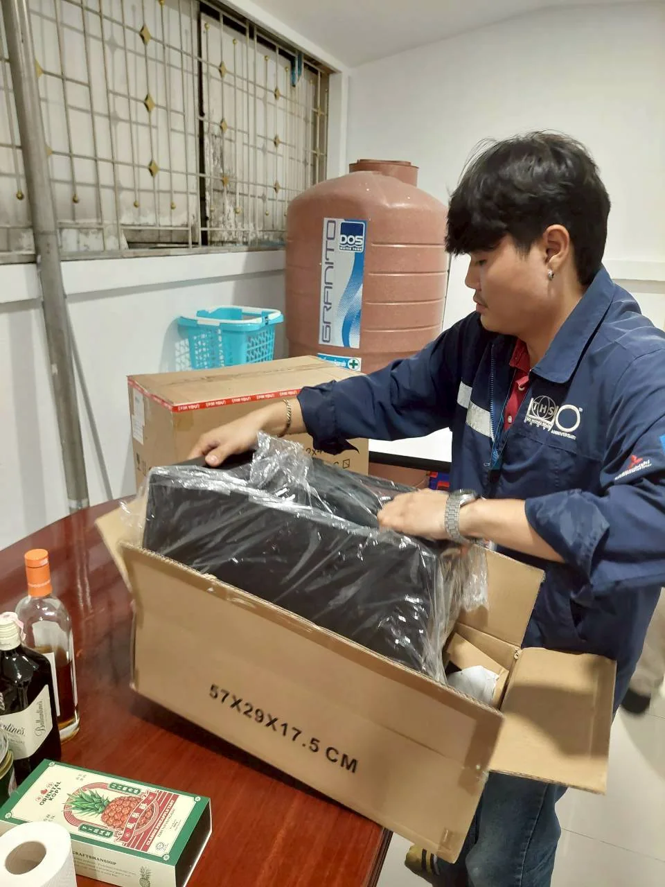 บริษัท ยูไนเต็ดเกรซ จำกัด — ภาพหน้างานติดตั้งเครื่องชงกาแฟ 7